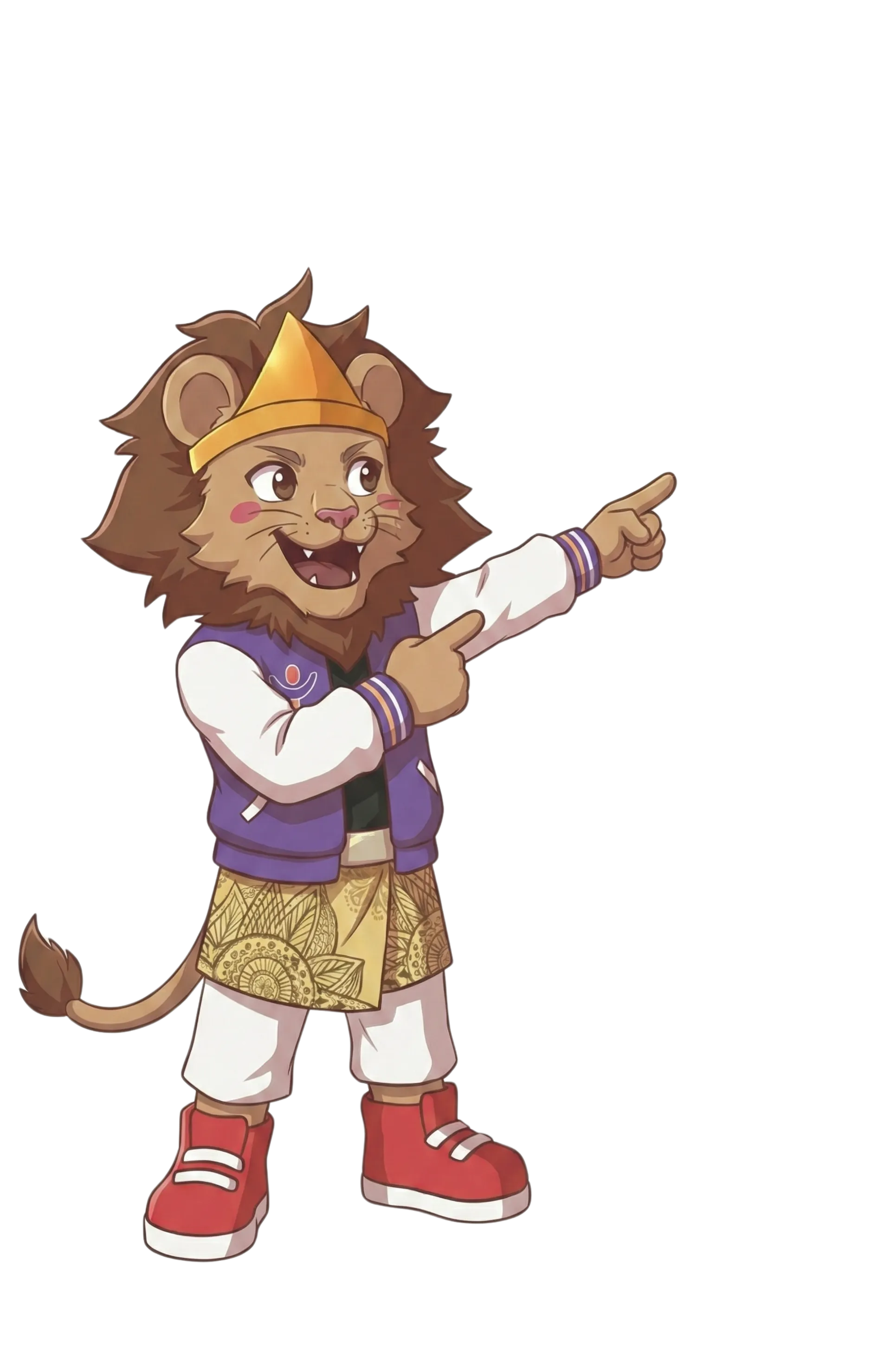 YRI Mascot Menunjuk
